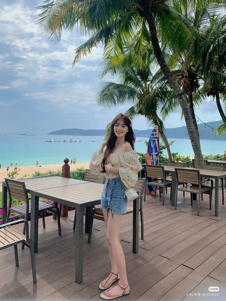 Tạo Dáng Chuẩn Đẹp Với Chân Váy Đi Biển Trong Mọi Hoàn Cảnh 7 Các kiểu chân váy đi biển đẹp mê hồn - Chân váy ngắn