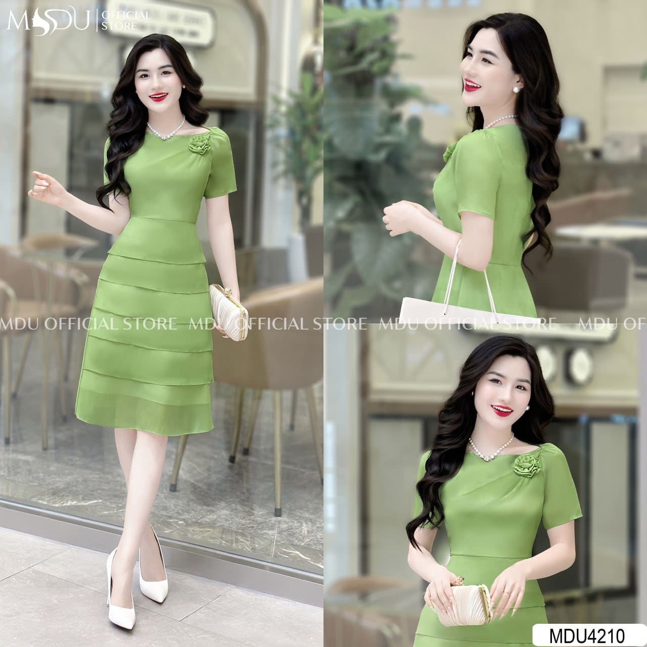Top 10 Mẫu Đầm Đi Biển Ngắn Giúp Bạn “Sống Ảo” Cực Chất 7 Các kiểu đầm đi biển ngắn khiến nàng mê mẩn - Đầm chữ A ngắn