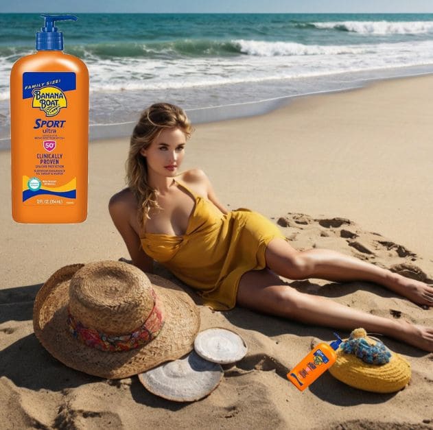 Hướng Dẫn Cách Chọn Kem Chống Nắng Body Đi Biển Đúng Cách Cho Da Nhạy Cảm 13 Top Kem Chống Nắng Body Đi Biển Mình Đã Thử Và Mê Đắm-Banana Boat Ultra Sport
