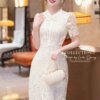 Váy Thiết Kế MDU4809 Trắng Kem Ren Thêu Dáng Ôm Tôn Dáng 9 photo 2025 04 13 11 41 14 Mdu Fashion