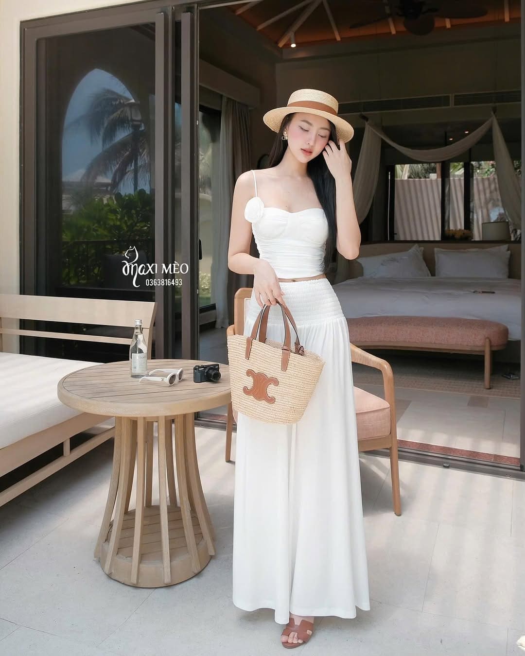 12 Shop Bán Đầm Maxi Đi Biển Ở Hà Nội Cho Nàng Thơ Biển Cả 9 Top 12 Shop Bán Đầm Maxi Đi Biển Ở Hà Nội Không Thể Bỏ Qua - Maxi Mèo