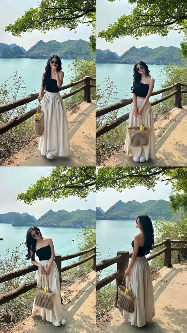 Khám Phá Thời Trang Đi Biển Nữ Sang Chảnh - Đẹp Quên Lối Về 10 Các Kiểu Trang Phục Đi Biển Nữ Đẹp Nhất Cho Chị Em - Áo Ống Và Quần Ống Rộng