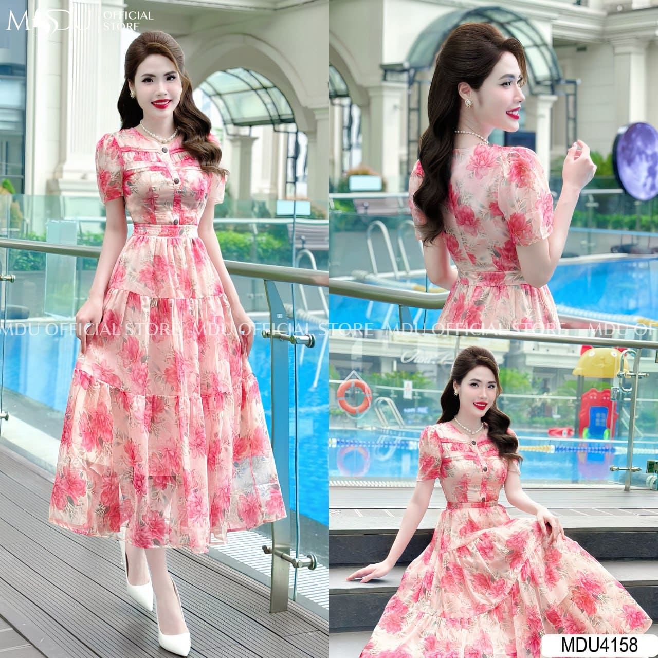 Váy Đi Biển Màu Hồng - Outfit Hoàn Hảo Cho Ảnh Sống Ảo 2025 4 Các Kiểu Váy Đi Biển Màu Hồng Đẹp Nhất 2025 -