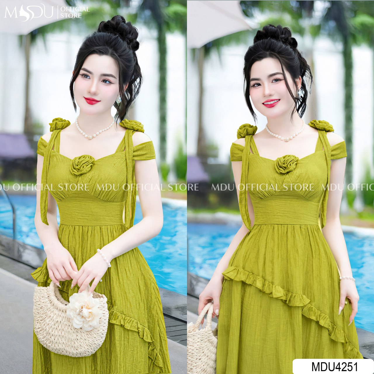 Biến Hóa Với 5 Kiểu Váy Đi Biển Màu Xanh Bơ Cho Mùa Hè Năng Động 6 Các kiểu váy đi biển màu xanh bơ hot trend nhất 2025 -