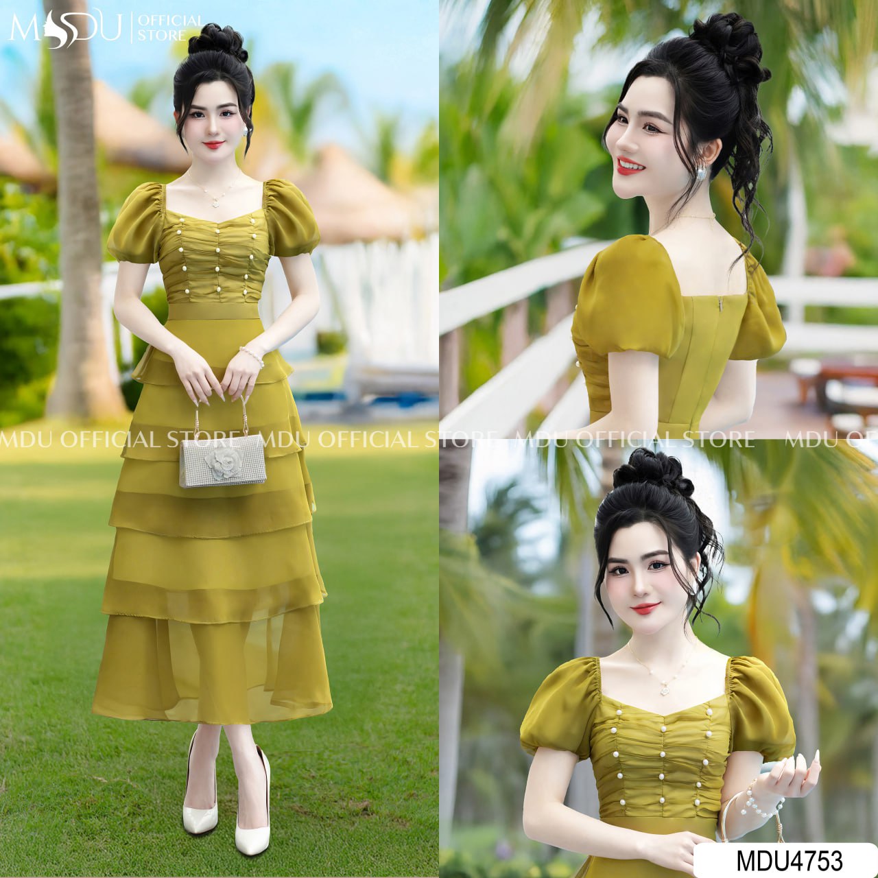 Biến Hóa Với 5 Kiểu Váy Đi Biển Màu Xanh Bơ Cho Mùa Hè Năng Động 4 Các kiểu váy đi biển màu xanh bơ hot trend nhất 2025 -