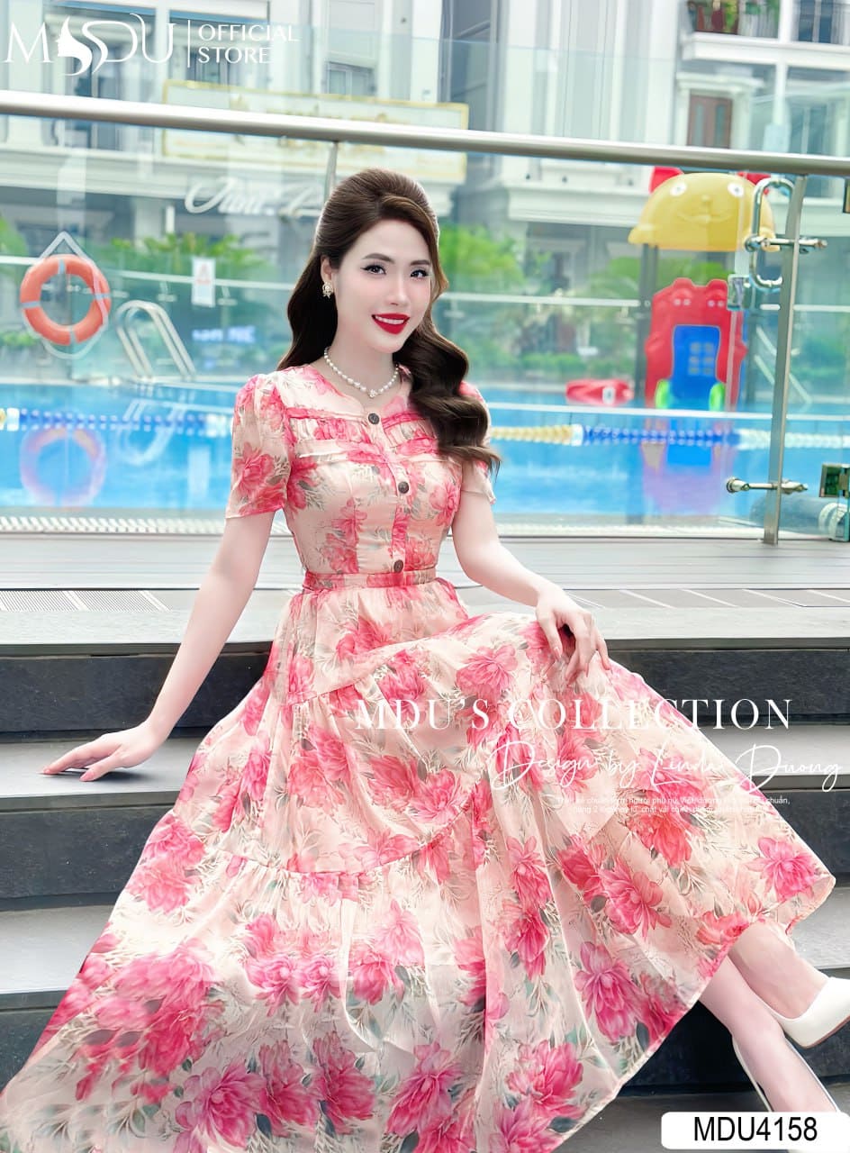 Cách Chọn Váy Maxi Cho Người Béo Bụng Hack Dáng Che Bụng Hiệu Quả 3 Top Mẫu Váy Maxi Đẹp Lung Linh Cho Người Béo Bụng - Váy Maxi Hoa Nhí
