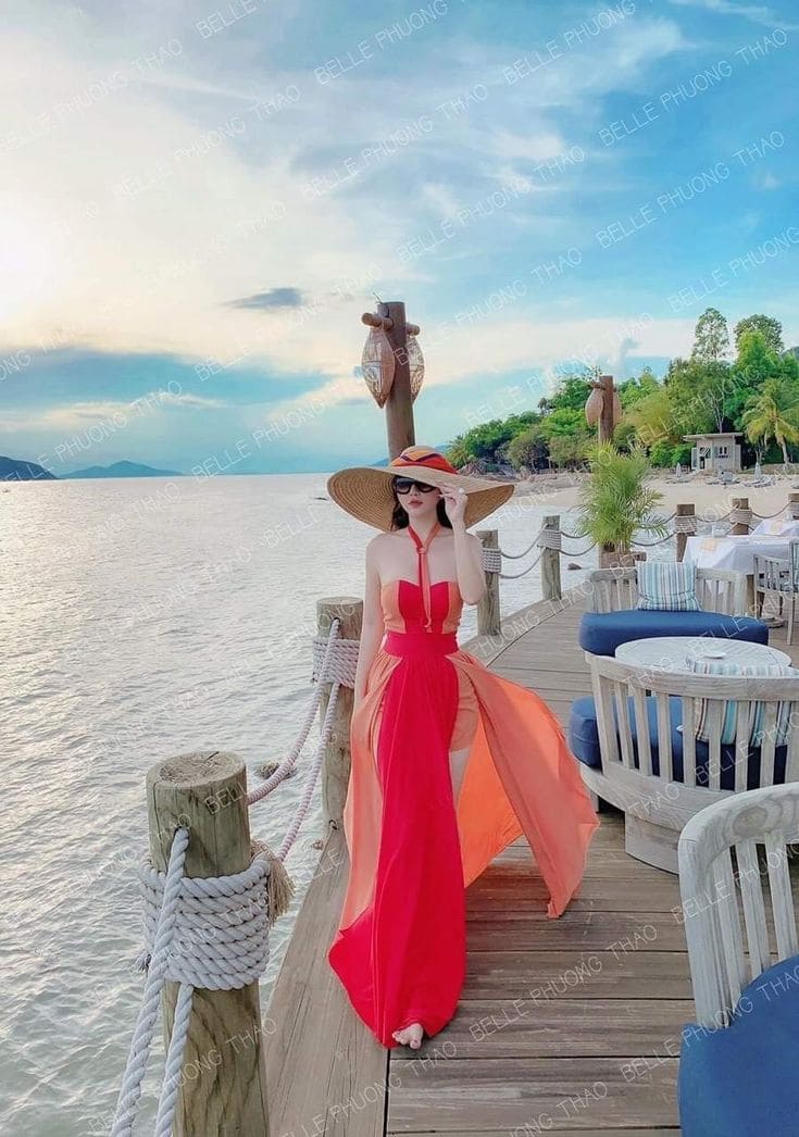 Học Ngay Cách Chọn Váy Maxi Đi Biển Cho Người Béo Để Che Bụng, Tôn Dáng 5 Các Kiểu Dáng Váy Maxi Đi Biển Cho Người Béo - Váy Maxi Dáng A