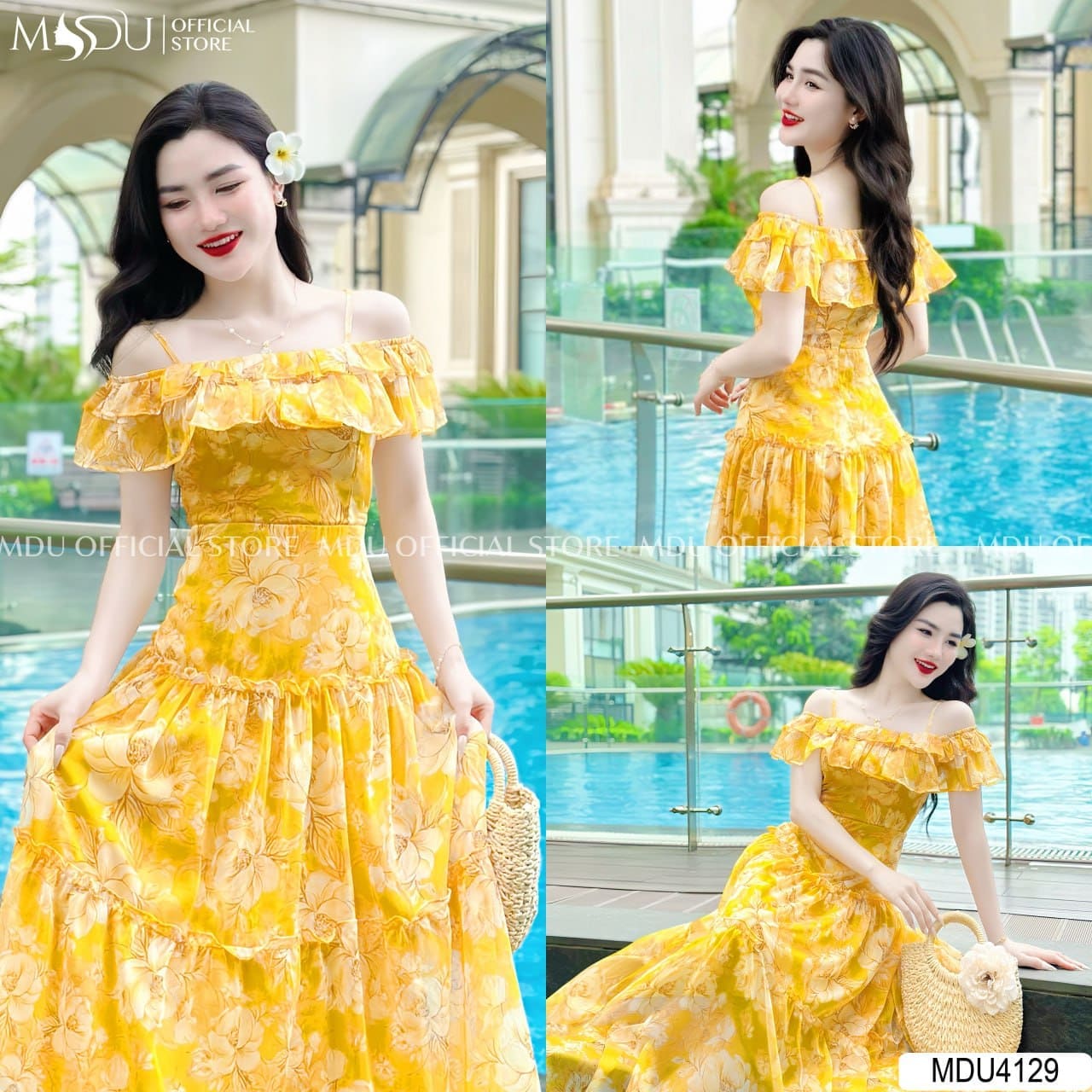 Khám Phá Sức Hút Của Váy Maxi Đi Biển Hai Dây Trong Mùa Hè 11 Màu sắc và họa tiết làm nên sức hút