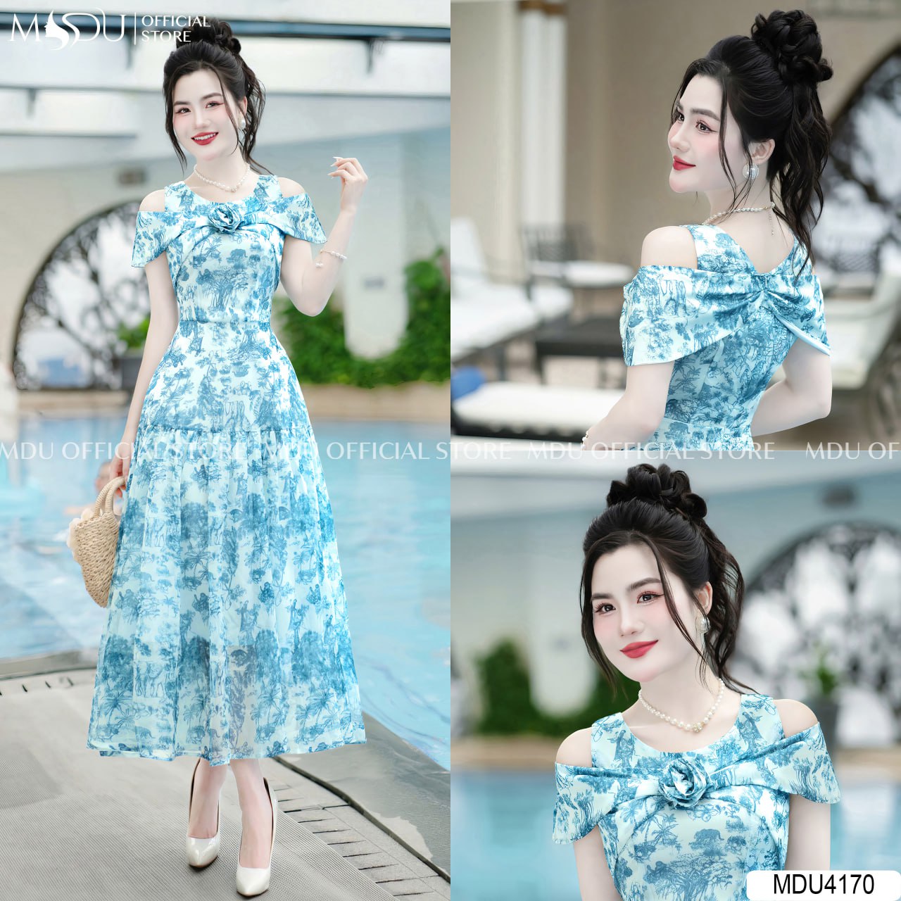 Top Mẫu Đầm Maxi Tơ Đi Biển Đẹp Lung Linh – Tỏa Sáng Kỳ Nghỉ Hè 2025 4 Đặc điểm nổi bật của đầm maxi tơ đi biển