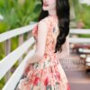 Váy Thiết Kế MDU4193 Trễ Vai Dáng Xòe Tông Pastel Thanh Lịch 10 vay thiet ke MDU4193 2 Mdu Fashion
