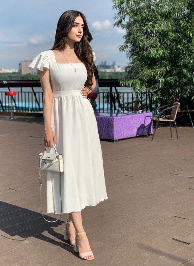 Hướng Dẫn Chọn Váy Trắng Đi Biển Cho Người Béo Tôn Dáng 3 Vì sao váy trắng đi biển là lựa chọn hoàn hảo cho người béo