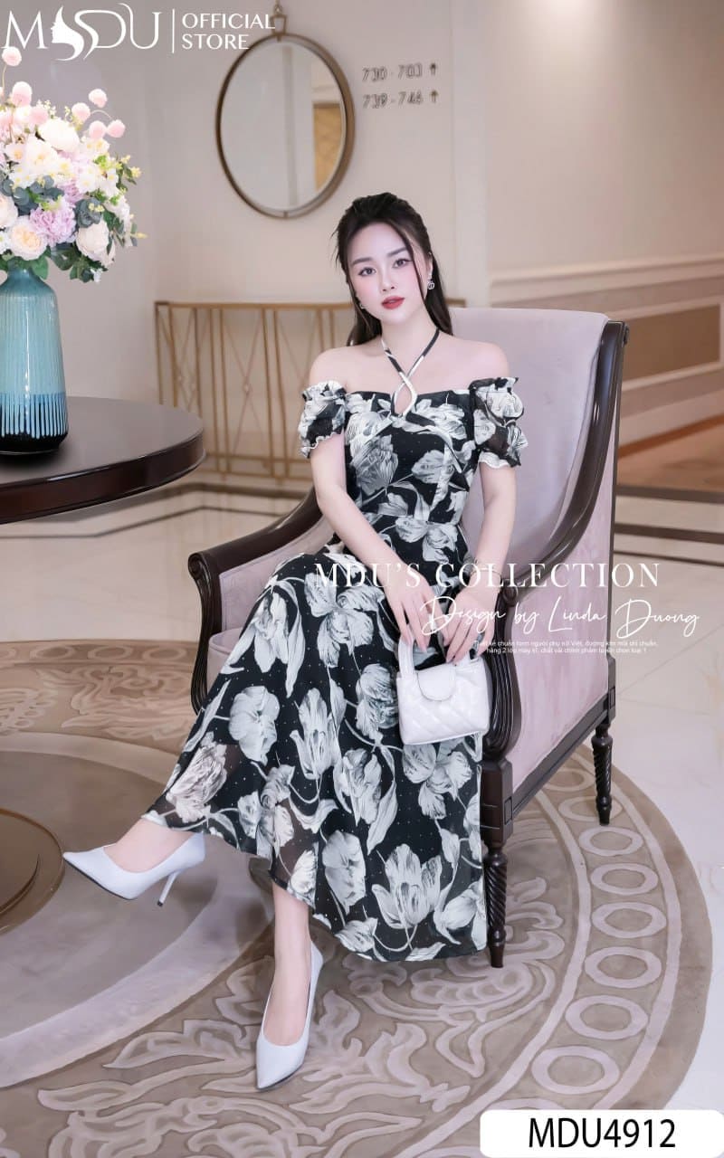 8 Kiểu Đầm Đi Biển Đẹp Nàng Nào Mặc Cũng Xinh, Sang Chảnh 12 Màu sắc và họa tiết nào làm nên một chiếc đầm đi biển đẹp