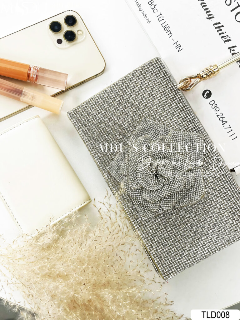 TLD008 Túi Xách Thiết Kế Đính Ngọc Lấp Lánh 20 TLD008 Túi Xách Thiết Kế Đính Ngọc Lấp Lánh