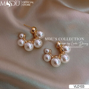 VLD103 – Vòng Tai Ngọc Trai Thanh Lịch, Tỏa Sáng Mọi Góc Nhìn