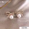 VLD106 - Đôi Hoa Tai Ngọc Trai Đính Nơ Sang Trọng 5 Đôi Hoa Tai Ngọc Trai Đính Nơ VLD106 – Nhẹ Nhàng Mà Cuốn Hút