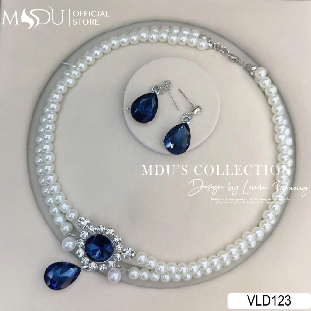 VLD123 – Bộ Trang Sức Ngọc Trai Trắng Tinh Khôi 18 VLD123 – Bộ Trang Sức Ngọc Trai Trắng Tinh Tế Dành Cho Quý Cô