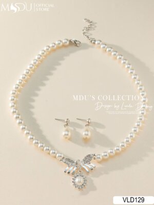 Tỏa Sáng Với Bộ Trang Sức Ngọc Trai VLD120