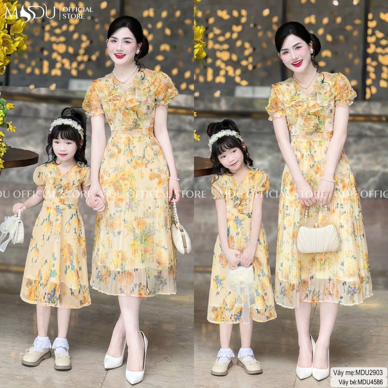 Thời trang đi biển cho mẹ bỉm sữa – Tự Tin Tỏa Sáng 12 Váy đôi mẹ bé – xu hướng hot nhất hè này