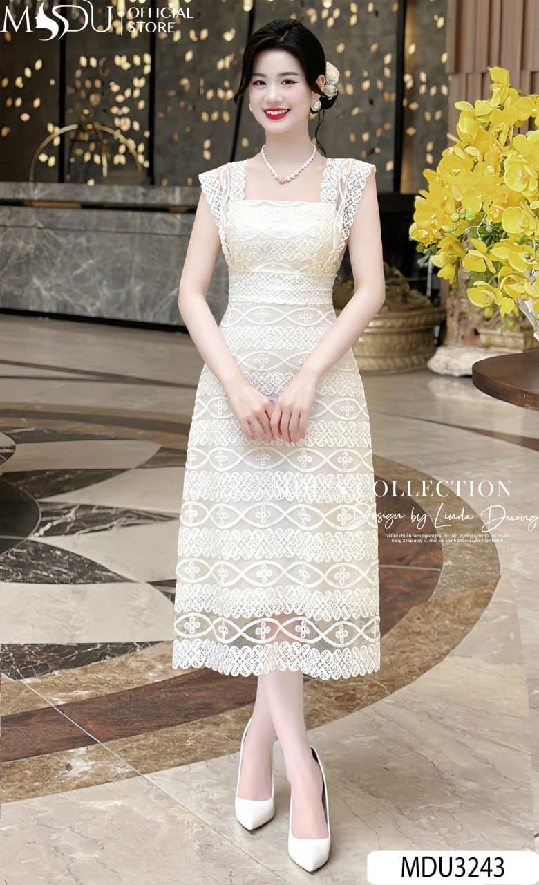 Gợi Ý TOP 5+ Váy Maxi Trắng Đi Biển Khiến Ai Cũng Phải Ngoái Nhìn 4 Các Kiểu Váy Maxi Trắng Đi Biển Đẹp Lung Linh - Váy Hai Dây