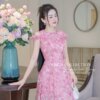 Váy Thiết Kế MDU4826 Tay Nhún Bèo Hở Vai Chiết Eo Tôn Dáng 9 vay thiet ke MDU4826 1 Mdu Fashion