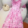 Váy Thiết Kế MDU4873 Dây Hoa 3D Đính Ngọc Sắc Hồng Bay Bổng Dịu Dàng 12 vay thiet ke MDU4873 3 Mdu Fashion