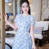 Váy Thiết Kế MDU4878 Nếp Ly Tinh Tế Họa Tiết Hoa Nổi 9 vay thiet ke MDU4878 1 Mdu Fashion