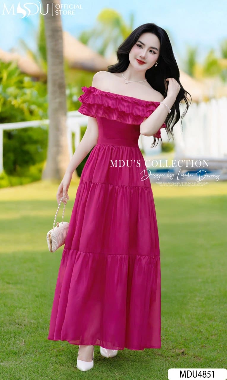 8+ Các Kiểu Váy Đi Biển Mùa Hè Hot Nhất 2025 11 Các Kiểu Váy Đi Biển Mùa Hè Đẹp Lung Linh Cho Mọi Cô Nàng - Váy Trễ Vai