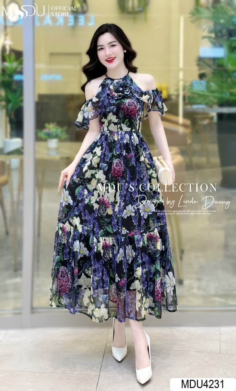 Đồ Đi Biển Cho Người Mập: Mix Đồ Sao Cho Gọn Dáng 8 Top mẫu váy đi biển cho người mập cực xinh - Váy maxi