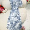 Váy Thiết Kế MDU4990 Lụa Satin In Họa Tiết Dáng Ôm Nhẹ Chiết Eo Tinh Tế 13 vay thiet ke mdu4990 3 Mdu Fashion