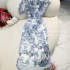 Váy Thiết Kế MDU4990 Lụa Satin In Họa Tiết Dáng Ôm Nhẹ Chiết Eo Tinh Tế 12 vay thiet ke mdu4990 4 Mdu Fashion