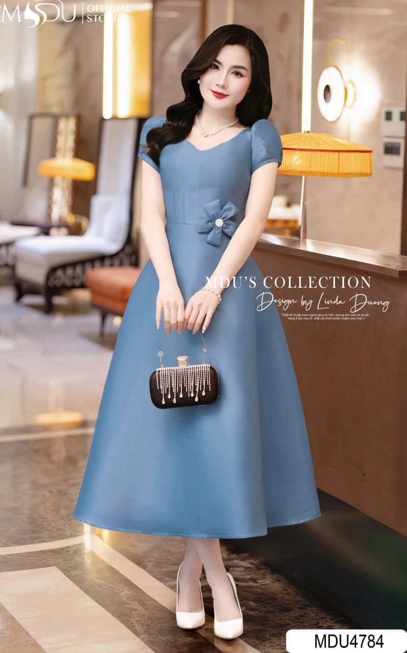 5+ Kiểu Váy Dạ Hội Xòe Đẹp Lộng Lẫy Cho Phái Đẹp 4 Những Kiểu Váy Dạ Hội Xòe Đang “Làm Mưa Làm Gió” -