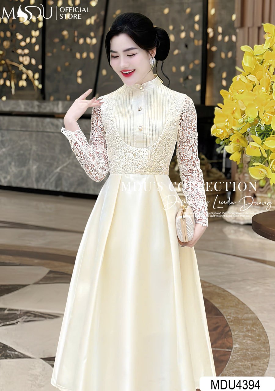 Top 8+ Mẫu Váy Dạ Hội Tay Dài Sang Trọng, Nâng Tầm Phong Cách Quý Cô 7 Váy Dạ Hội Tay Dài Cho Vóc Dáng Quả Lê