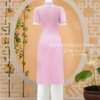 Áo Dài Thiết Kế MDU5266 Set Mango Ý Hồng Pastel Thanh Lịch Và Tinh Tế 12 vay thiet ke mdu5266 4 Mdu Fashion