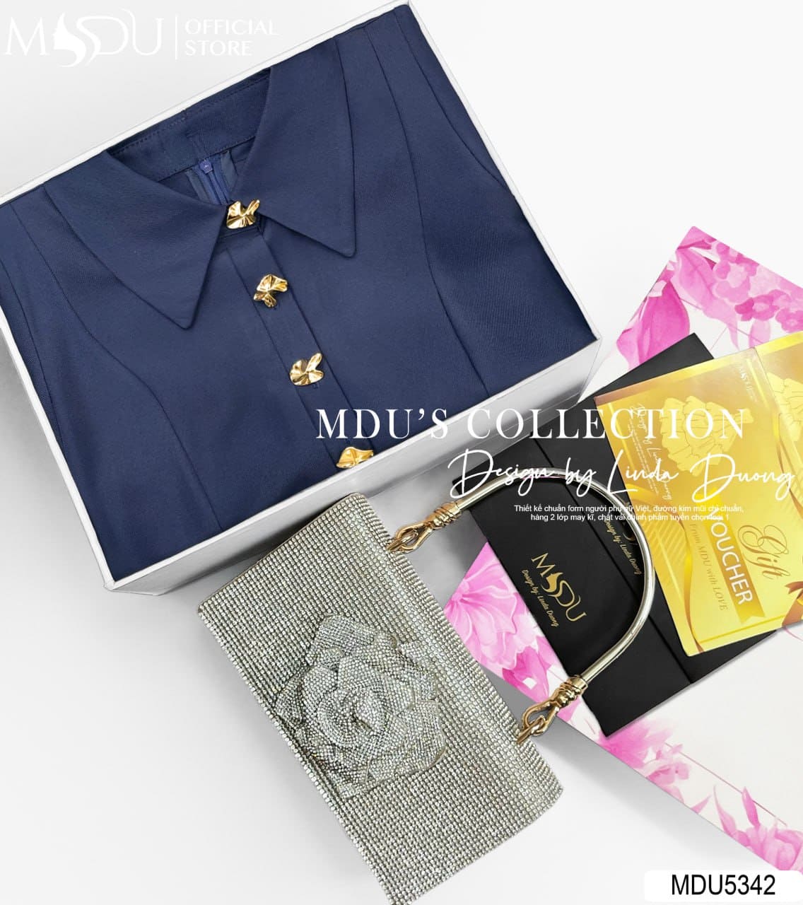 Váy Thiết Kế MDU5342 Mango Ý Xanh Navy Thanh Lịch, Cổ Điển Và Chuẩn Khí Chất Quý Cô Hiện Đại 8 Váy Thiết Kế MDU5342 Mango Ý Xanh Navy Thanh Lịch, Cổ Điển Và Chuẩn Khí Chất Quý Cô Hiện Đại - Ảnh 6