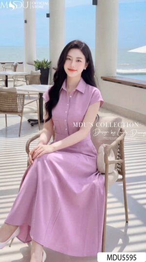 Alternative view of Set Thiết Kế MDU5595 Hồng Thanh Lịch, Hiện Đại Và Chuẩn Phong Cách Công Sở