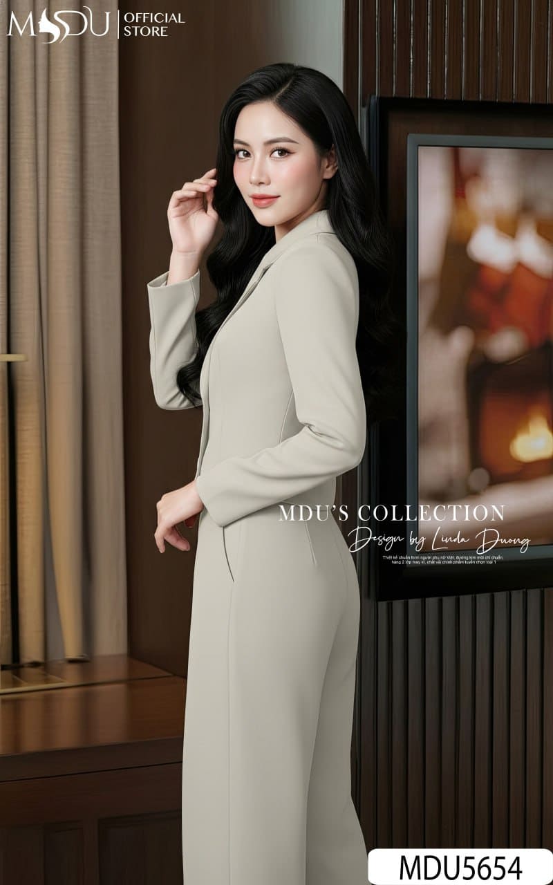 Set Vest Thiết Kế MDU5654 Xám Nhạt Sang Trọng, Quyền Lực Và Tinh Tế 7 Set Vest Thiết Kế MDU5654 Xám Nhạt Sang Trọng, Quyền Lực Và Tinh Tế - Ảnh 5