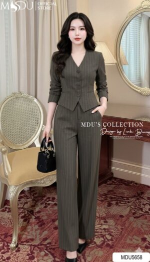 Set Vest Quần Thiết Kế MDU5658