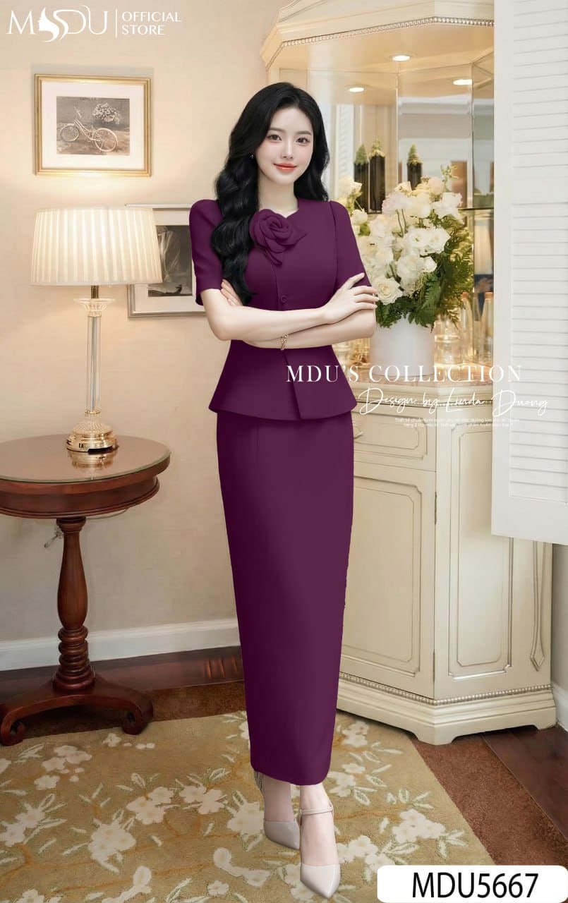 Váy Thiết Kế MDU5667