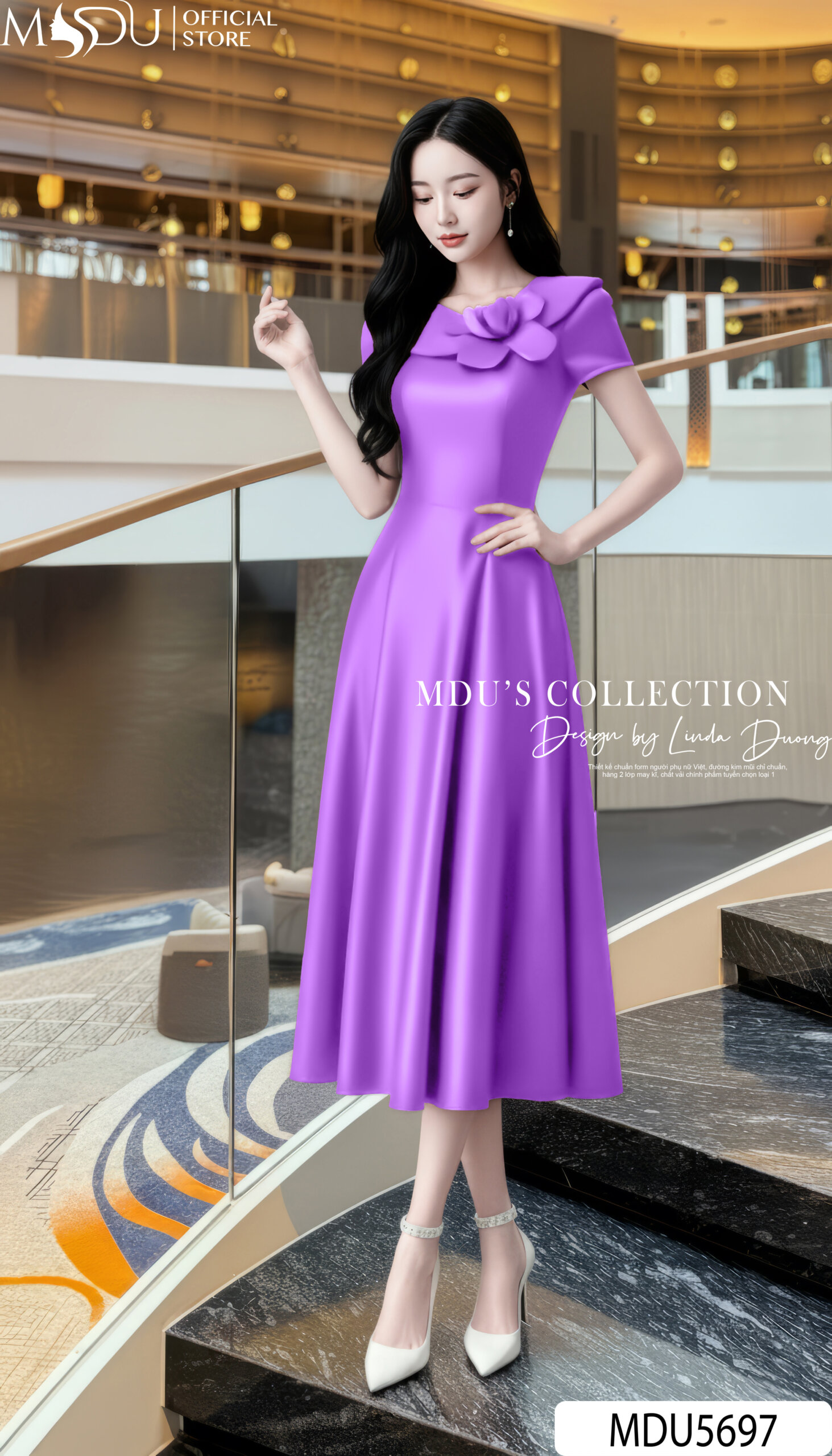 Váy Thiết Kế MDU5697