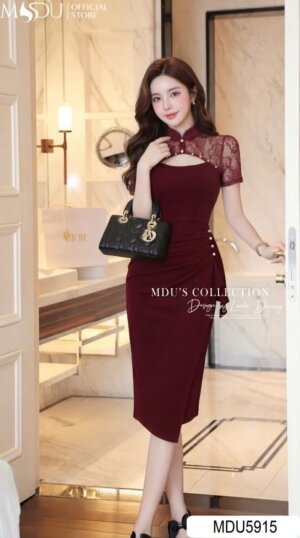 Váy Thiết Kế MDU5915