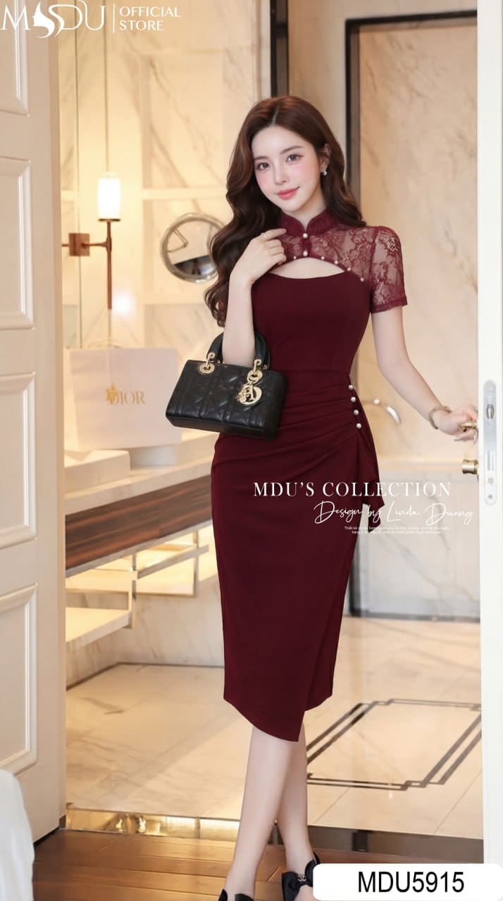 Váy Thiết Kế MDU5915