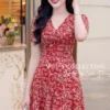 Váy Thiết Kế MDU5983 Sắc Đỏ Rạng Rỡ Quyến Rũ Và Thanh Lịch Đầy Cuốn Hút 10 vay thiet ke mdu5983 3 11zon Mdu Fashion