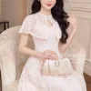 Váy Thiết Kế MDU6589 – Ren Hoa Nổi Kem, Choàng Vai Cánh Tiên Rời Thanh Lịch 9 2 11zon 1 Mdu Fashion