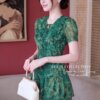 Váy Thiết Kế MDU6088 – Tơ Xanh Lá Tươi Mát, Tùng 2 Tầng Bay Bổng Duyên Dáng 11 4 1 2 Mdu Fashion