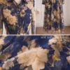 Váy Thiết Kế MDU6603 – Tơ Óng Hàn Xanh Navy Hoa Lớn, Cổ Sơ Mi Phối Đai Eo Sang Trọng 14 8 11zon 1 Mdu Fashion