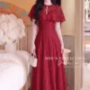 Change dress to red 4K 202607231721 11zon Mdu Fashion