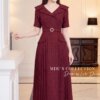 VÁY THIẾT KẾ MDU6559 – DẠ PREMIUM ĐỎ RƯỢU VANG, CỔ CÁCH ĐIỆU ĐẦY KHÍ CHẤT 7 Change outfit and remove bag 4K 202609081052 Mdu Fashion
