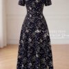 Váy Thiết Kế MDU6129 – Lụa Viscose Đen Họa Tiết, Hoa Thủ Công Đính Cổ Sang Trọng 15 From the provided 202603281540 Mdu Fashion