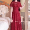 Model in lace robe 4K 202607251722 11zon Mdu Fashion