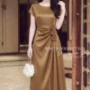 Model wearing ankle length dress 4K 202607301035 16 11zon Mdu Fashion